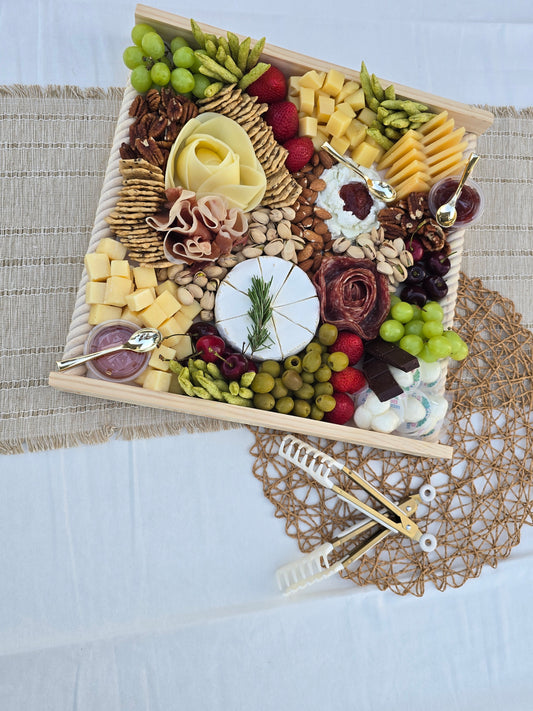 "Friends" cheese board.