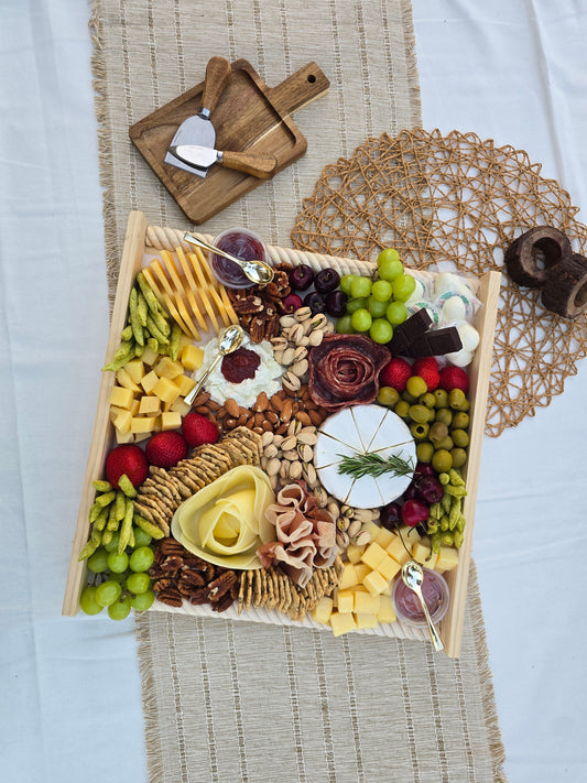 "Friends" cheese board.