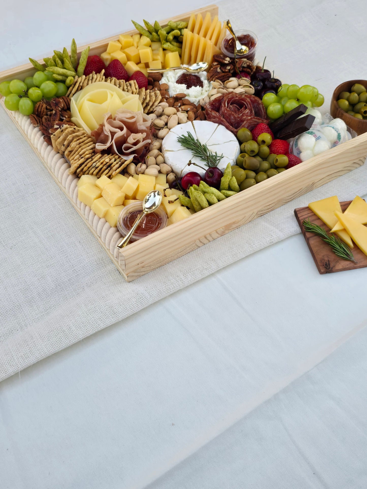 "Friends" cheese board.